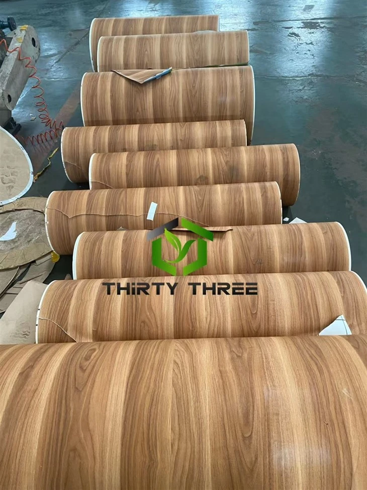 Decorative Printing Laminated Melamine Paper For Plywood