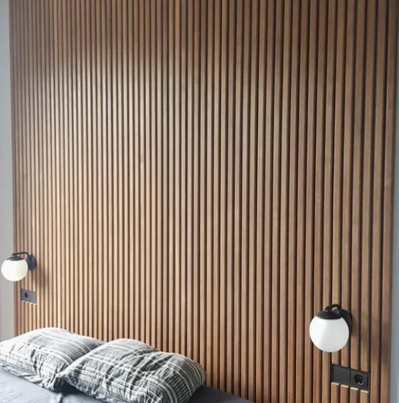 Indoor Akupanel Wood Slatted Acoustic Sound Absorbing Panels suppliers