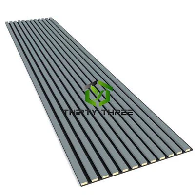 Yüksek kaliteli PVC ahşap çıta akustik panel